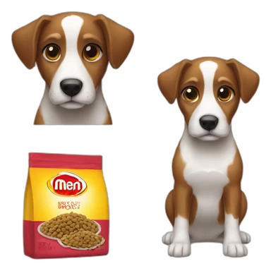 Bags of dog food on sale sticker