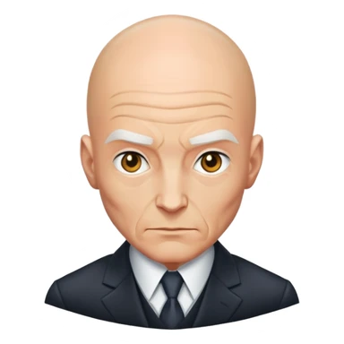 X Men professor X sticker