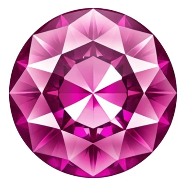 pink with gold tones gemstone sticker