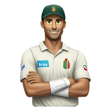 Cr 7 in cricket  sticker