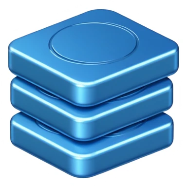 blue coins credit in a package sticker