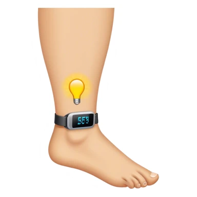 Ankle monitor sticker