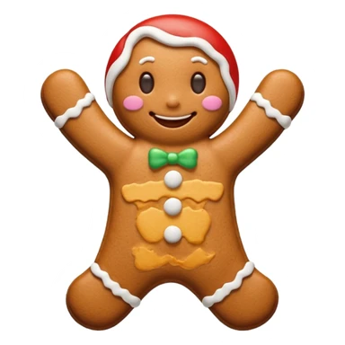 ginger bread cookie sticker