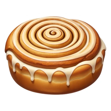 a cinnamon roll  sticker