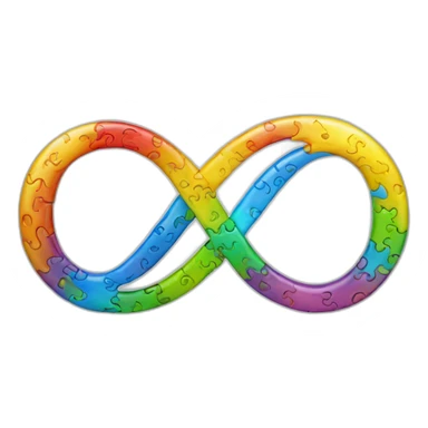 autism infinity sign sticker