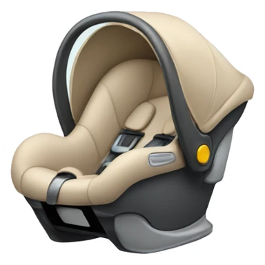 Infant car seat sticker