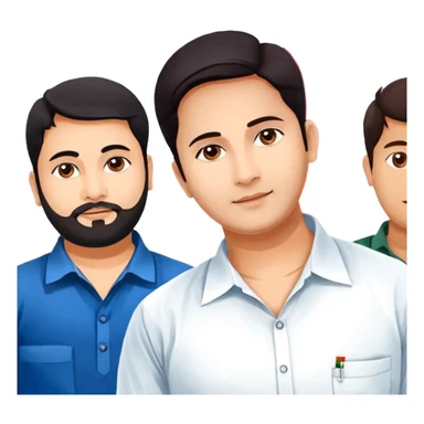 ছোটো ছোটো ইমোজি তৈরি হবে,,, (😳) এমন  sticker