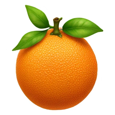 Orange sticker