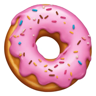 Doughnut with the name Madison on it sticker