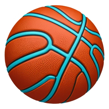 basketball (#00A3E0) and red (#F9423A) sticker