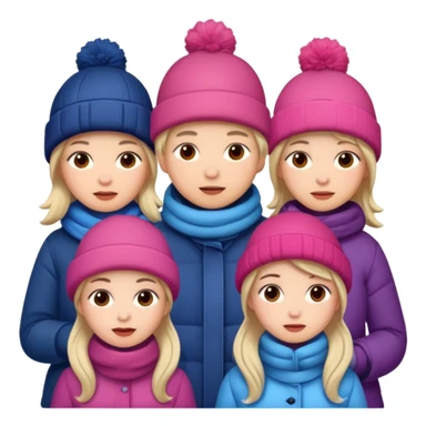 person who are cold sticker