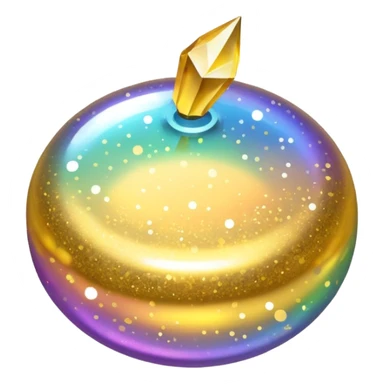 Sparke and glitter sticker