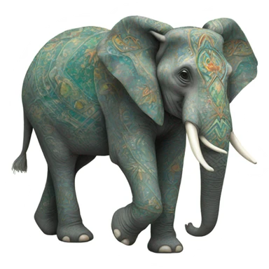 420 elephant sticker