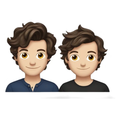 harry styles and louis tomlinson sticker