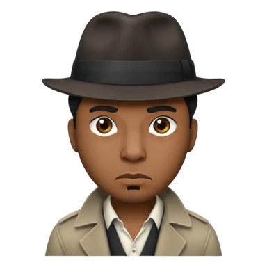 I black gangster  sticker