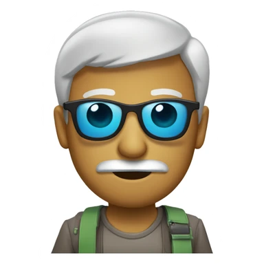 Zuricato con gafas sticker