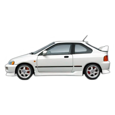 Honda Civic EK9 sticker