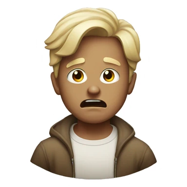 Scary milo sticker