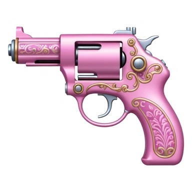 pink tattoo gun sticker