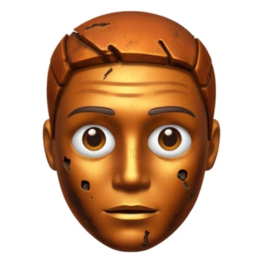 Rust man sticker