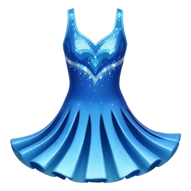 ice skating dress sticker