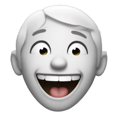 Laughing out loud sticker