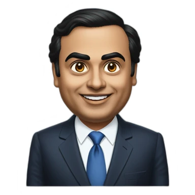 Mukesh Ambani on call sticker