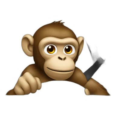 monkey-driving-toyota sticker