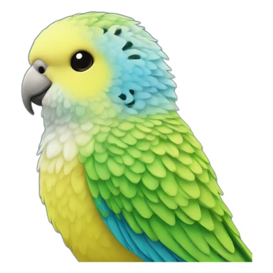 budgerigar sticker