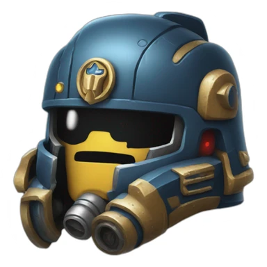 spacemarine beer sticker