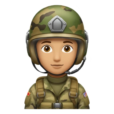 saut parachutiste militaire  sticker