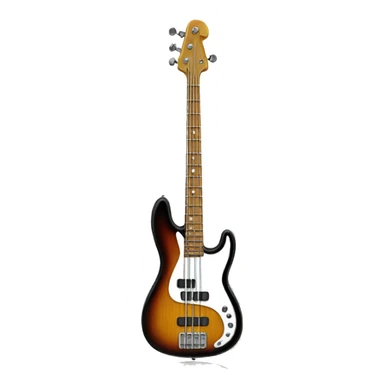 bass guitar sticker