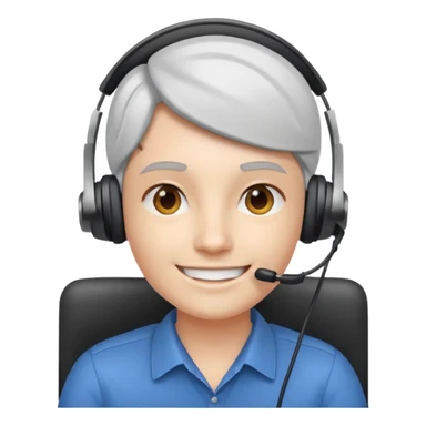 Laptop with Video Call on it, person in call sitting in an office sticker