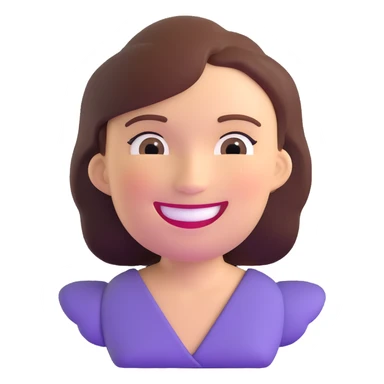 mom character smiling sticker