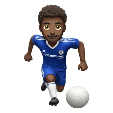 Chelsea football player sticker