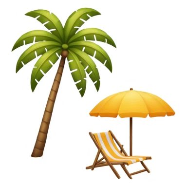 Beach emoji sticker