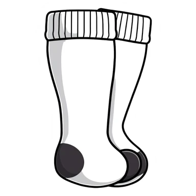 Smelly Black Sock sticker