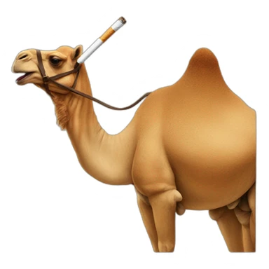 cigarette camel sticker