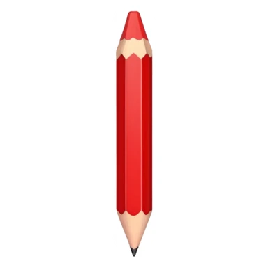 red Colored pencils sticker