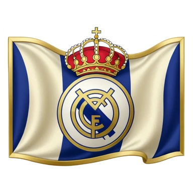Réal Madrid flag sticker