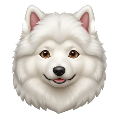 Dog samoyed  sticker