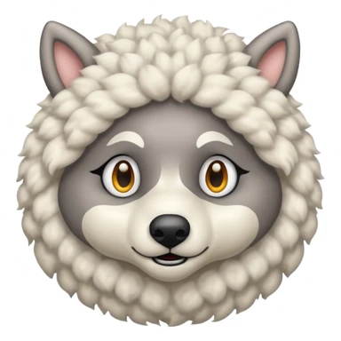 Wolf in sheep clothing 🐺 🐑 sticker