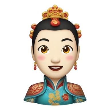  Peking Opera characters sticker