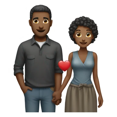 A man who is in love with woman  sticker