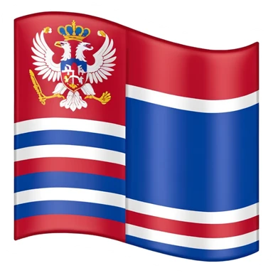 A flag of republic of srpska sticker