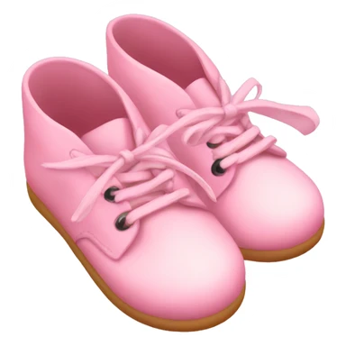 Baby pink shoes sticker