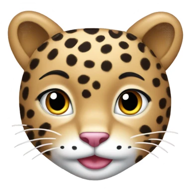 Leopard hello kitty  sticker