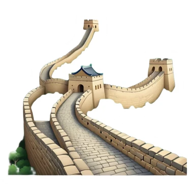Great Wall of China landmark sticker