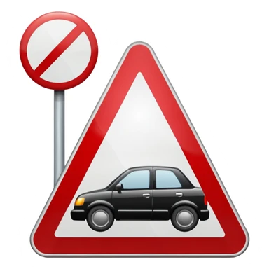 no parking sign sticker