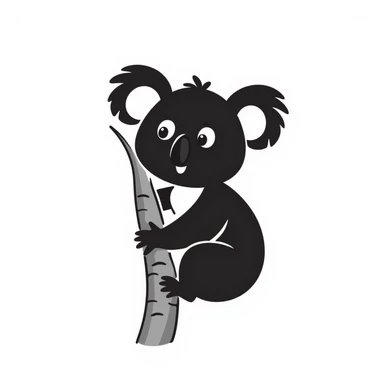 Koala sticker